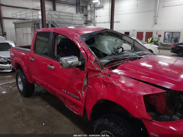 44217107 :رقم المزاد ، 1N6AA0EJ2CN315986 vin ، 2012 Nissan Titan Sv مزاد بيع