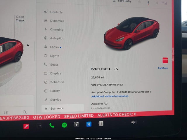 2023 TESLA MODEL 3 5YJ3E1EA3PF652452 Photo 6