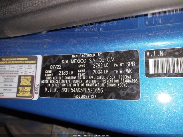 KIA Forte Gt-line 2023 3KPF54AD5PE521656 Image 9