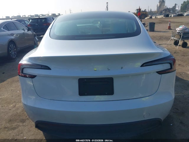 44217576 :رقم المزاد ، 5YJ3E1EA3SF078153 vin ، 2025 Tesla Model 3 Long Range Rear-wheel Drive/standard Rear-wheel Drive مزاد بيع