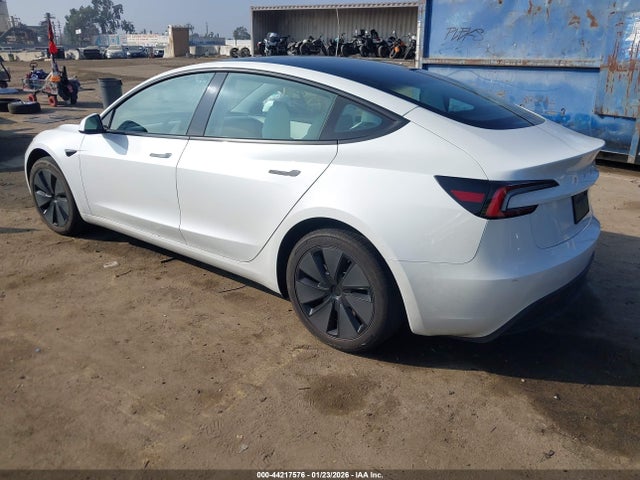 44217576 :رقم المزاد ، 5YJ3E1EA3SF078153 vin ، 2025 Tesla Model 3 Long Range Rear-wheel Drive/standard Rear-wheel Drive مزاد بيع