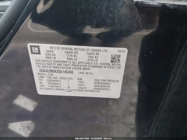 2GKALMEK3G6145438 GMC Terrain Sle-1