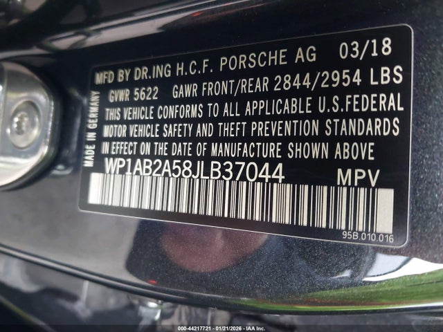 2018 PORSCHE MACAN WP1AB2A58JLB37044 Photo 8