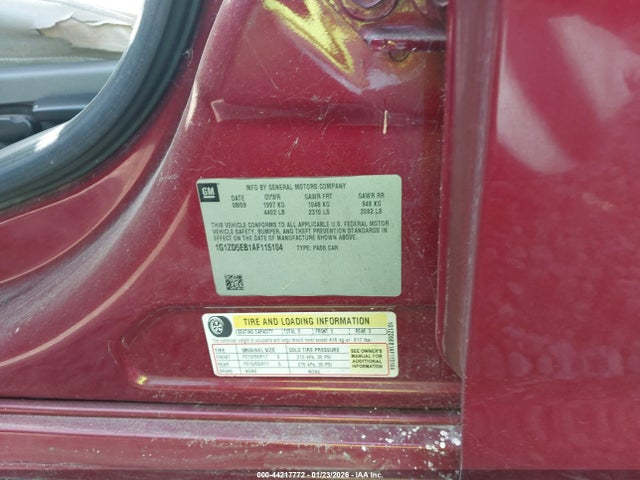 2010 CHEVROLET MALIBU 1G1ZD5EB1AF115104 Photo 8