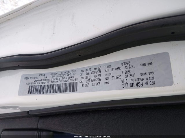 2019 DODGE DURANGO 1C4RDJDG2KC723617 Photo 8