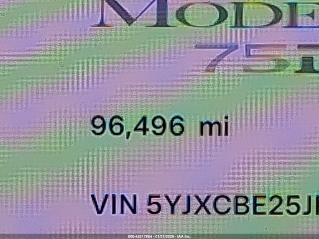 Продажа на аукционе авто 2018 Tesla Model X 100d/75d/p100d, vin: 5YJXCBE25JF110637, номер лота: 44217864