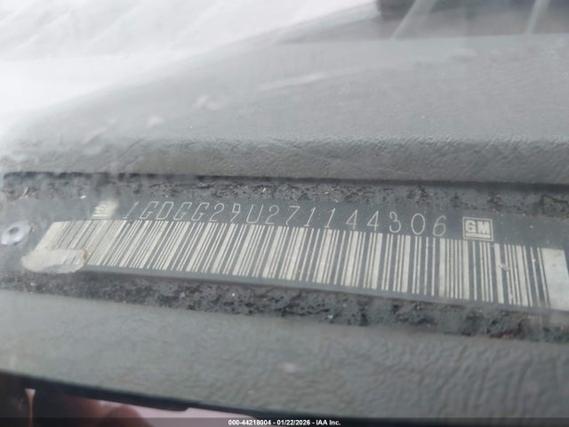 44218004 :رقم المزاد ، 1GDGG29U271144306 vin ، 2007 Gmc Savana Work Van مزاد بيع
