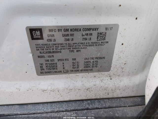 2018 BUICK ENCORE KL4CJASB8JB555910 Photo 8