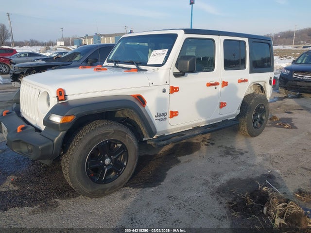 Aukcja sprzedaży 2020 Jeep Wrangler Unlimited Sport S 4x4, vin: 1C4HJXDN3LW279850, numer aukcji: 44218290