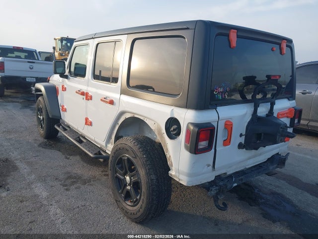 Aukcja sprzedaży 2020 Jeep Wrangler Unlimited Sport S 4x4, vin: 1C4HJXDN3LW279850, numer aukcji: 44218290