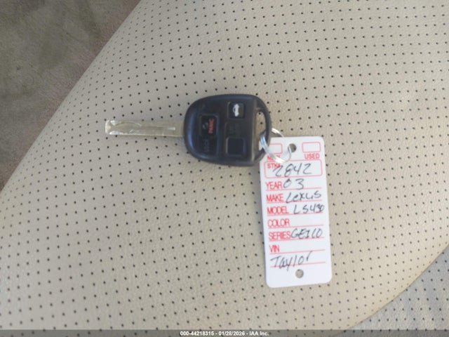 2003 LEXUS LS 430 JTHBN30F930097346 Photo 10