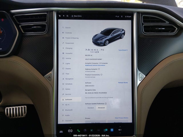 2016 TESLA MODEL S 5YJSA1E22GF140987 Photo 6
