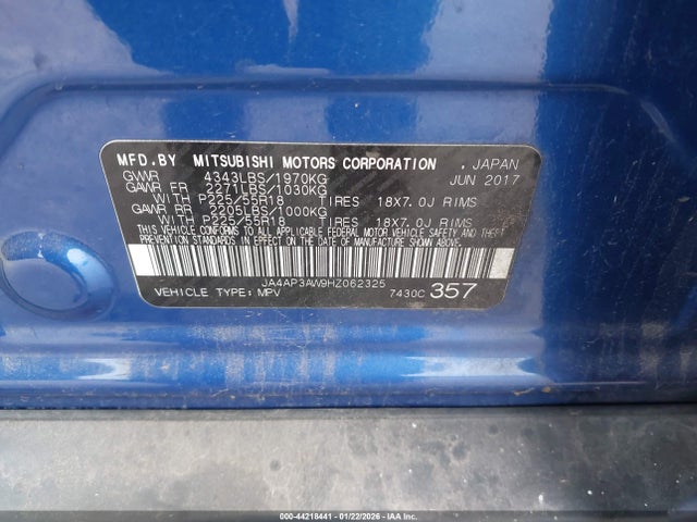 2017 MITSUBISHI OUTLANDER SPORT JA4AP3AW9HZ062325 Photo 8