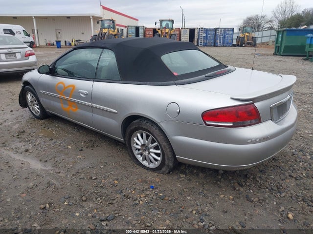 44218543 :رقم المزاد ، 1C3EL55U61N688553 vin ، 2001 Chrysler Sebring Lxi مزاد بيع
