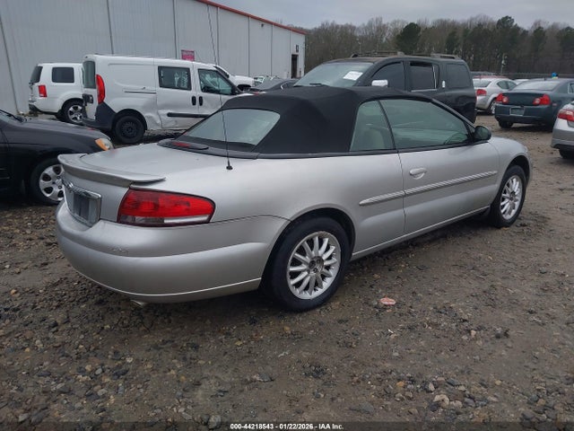 44218543 :رقم المزاد ، 1C3EL55U61N688553 vin ، 2001 Chrysler Sebring Lxi مزاد بيع