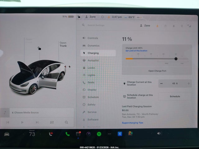 Tesla Model 3 Long Range/performance 2018 5YJ3E1EB3JF074630 Image 16