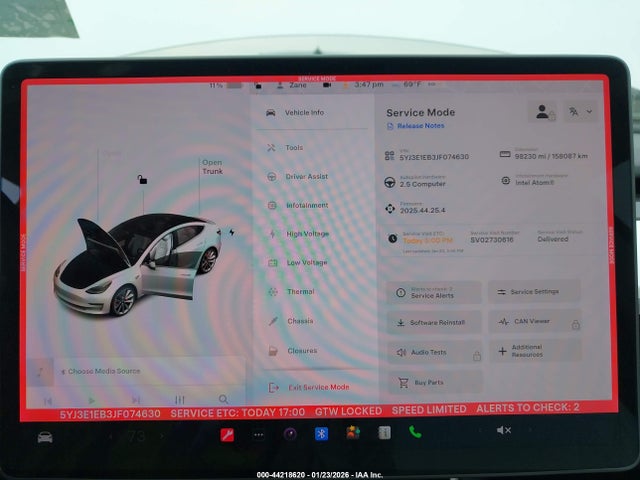 Tesla Model 3 Long Range/performance 2018 5YJ3E1EB3JF074630 Image 17