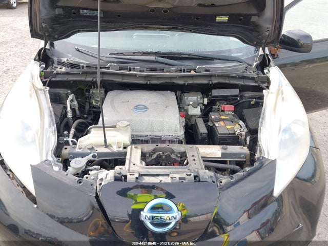 2013 Nissan Leaf S მანქანა იყიდება აუქციონზე, vin: 1N4AZ0CP1DC407189, აუქციონის ნომერი: 44218648