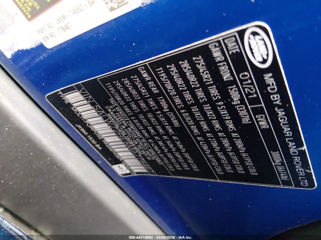 2021 LAND ROVER RANGE ROVER SPORT SALWZ2RE8MA778467 Photo 8