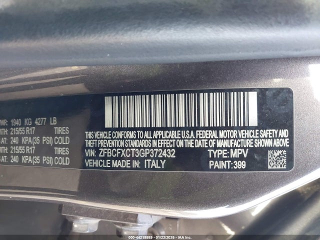2016 FIAT 500X ZFBCFXCT3GP372432 Photo 8