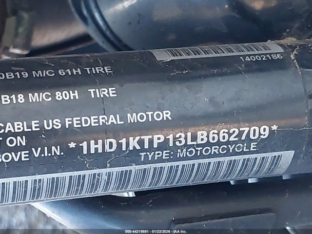 2020 HARLEY-DAVIDSON FLTRXS 1HD1KTP13LB662709 Photo 9