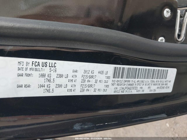 Jeep Patriot Latitude 2016 1C4NJPFB4GD787221 Image 9