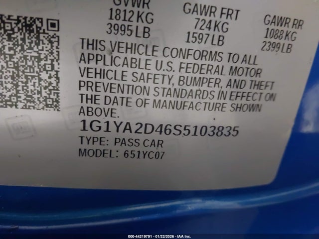 2025 CHEVROLET CORVETTE STINGRAY 1G1YA2D46S5103835 Photo 8