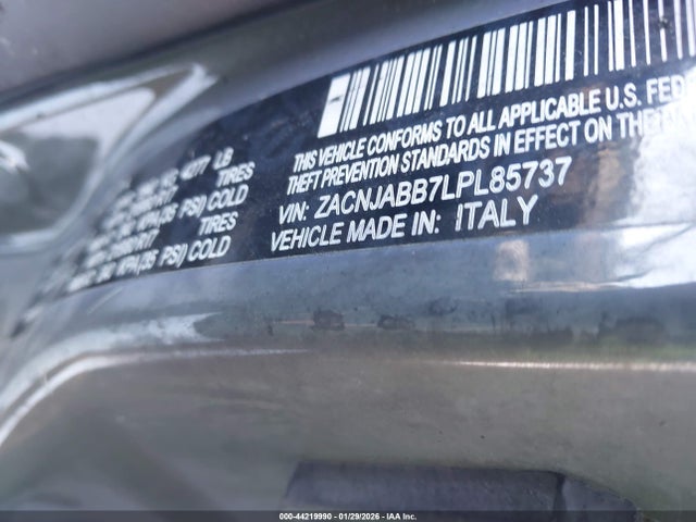 2020 JEEP RENEGADE ZACNJABB7LPL85737 Photo 8