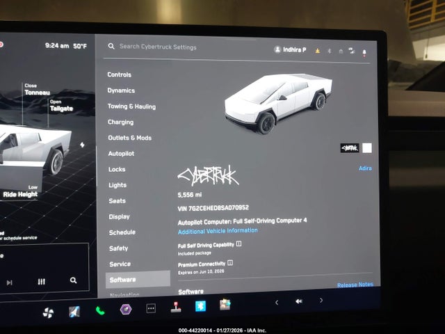 2025 TESLA CYBERTRUCK 7G2CEHED8SA070952 Photo 6