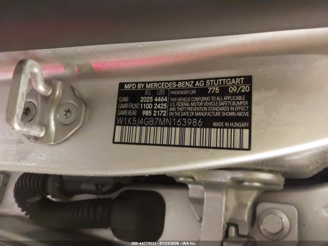 2021 MERCEDES-BENZ CLA 250 W1K5J4GB7MN163986 Photo 8