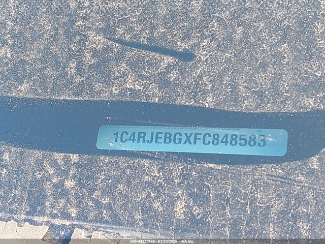 1C4RJEBGXFC848583 Jeep Grand Cherokee Limited