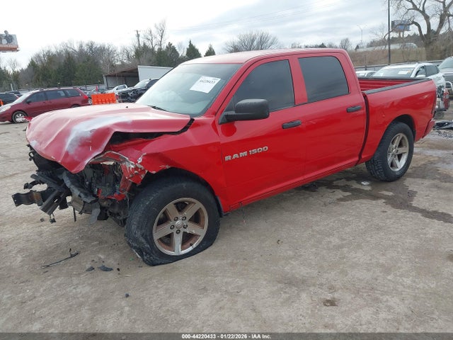 Продаж на аукціоні авто 2012 Ram 1500 St, vin: 1C6RD6KT4CS208291, номер лоту: 44220433