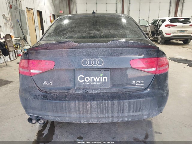 Продаж на аукціоні авто 2013 Audi A4 2.0t Premium, vin: WAUBFAFL5DN046508, номер лоту: 44220443