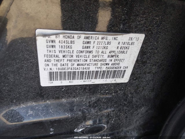 2016 ACURA ILX 19UDE2F82GA019456 Photo 8