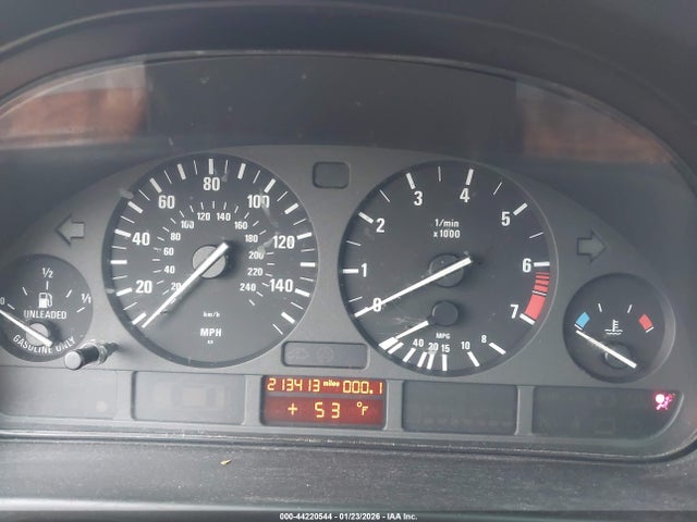 2000 Bmw 528ia მანქანა იყიდება აუქციონზე, vin: WBADM6343YGU11951, აუქციონის ნომერი: 44220544