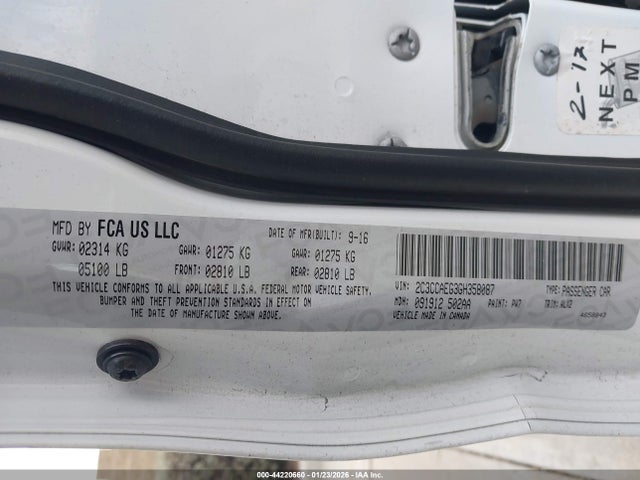 Chrysler 300C 2016 2C3CCAEG3GH358087 Image 9