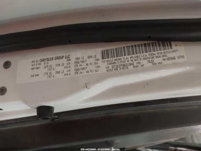 Aukcja sprzedaży 2011 Ram Ram 1500 Slt, vin: 3D7JB1EP3BG519042, numer aukcji: 44220895