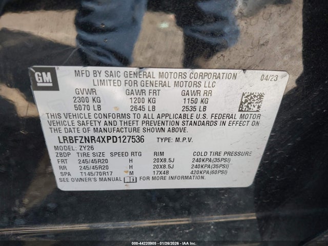 2023 BUICK ENVISION LRBFZNR4XPD127536 Photo 8