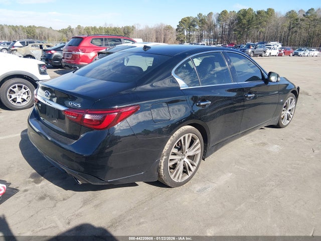 44220908 :رقم المزاد ، JN1EV7AP1JM358507 vin ، 2018 Infiniti Q50 3.0t Sport مزاد بيع