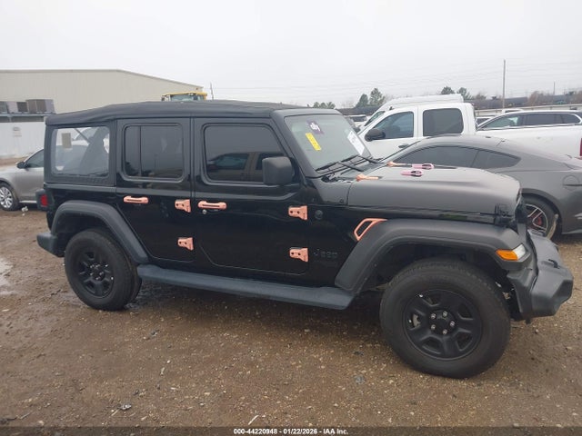 1C4HJXDGXMW820203 Jeep Wrangler Unlimited Sport 4x4