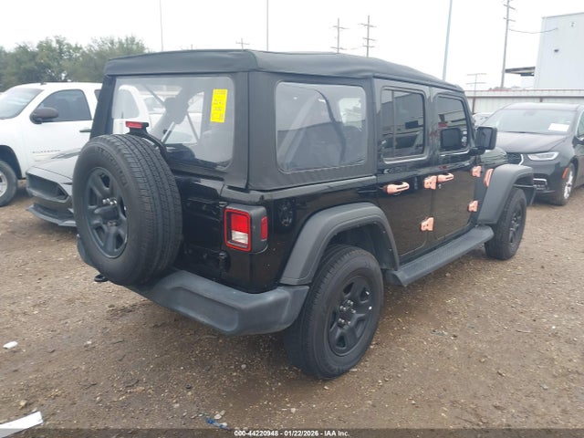 1C4HJXDGXMW820203 Jeep Wrangler Unlimited Sport 4x4