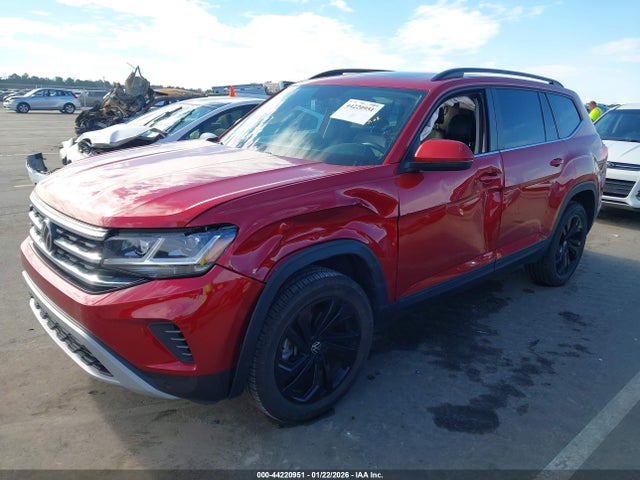 2022 Volkswagen Atlas 3.6l V6 Se W/technology მანქანა იყიდება აუქციონზე, vin: 1V2JR2CA2NC550363, აუქციონის ნომერი: 44220951