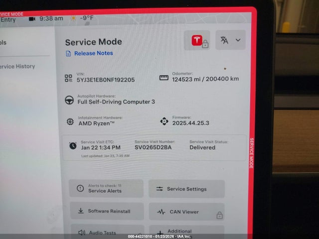 Tesla Model 3 Long Range Dual Motor All-wheel Drive 2022 5YJ3E1EB0NF192205 Image 17