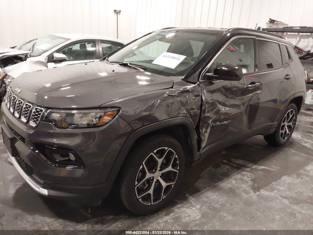 2024 Jeep Compass Limited 4x4 მანქანა იყიდება აუქციონზე, vin: 3C4NJDCN2RT148443, აუქციონის ნომერი: 44221054