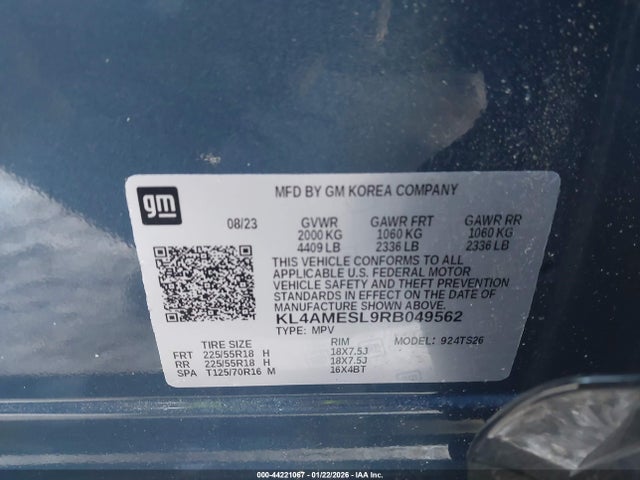 2024 BUICK ENCORE GX KL4AMESL9RB049562 Photo 8