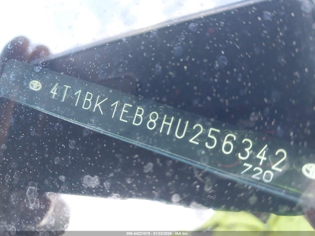 4T1BK1EB8HU256342 Toyota Avalon Xle Premium