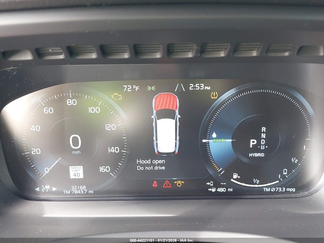 YV4H60CZ7N1847155 Volvo Xc90 Recharge Plug-in Hybrid T8 Inscription Expression Extended Range 7p
