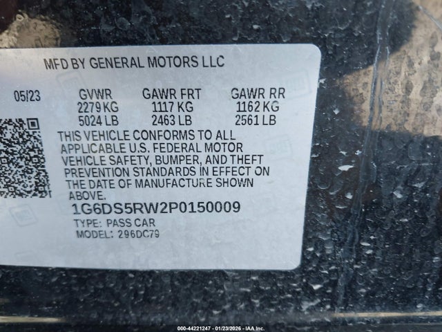 2023 CADILLAC CT5 1G6DS5RW2P0150009 Photo 8