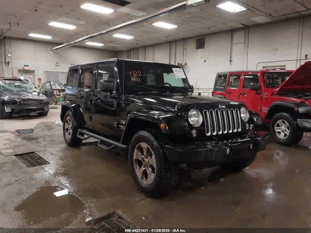 2016 Jeep Wrangler Unlimited Sahara მანქანა იყიდება აუქციონზე, vin: 1C4BJWEGXGL128429, აუქციონის ნომერი: 44221431