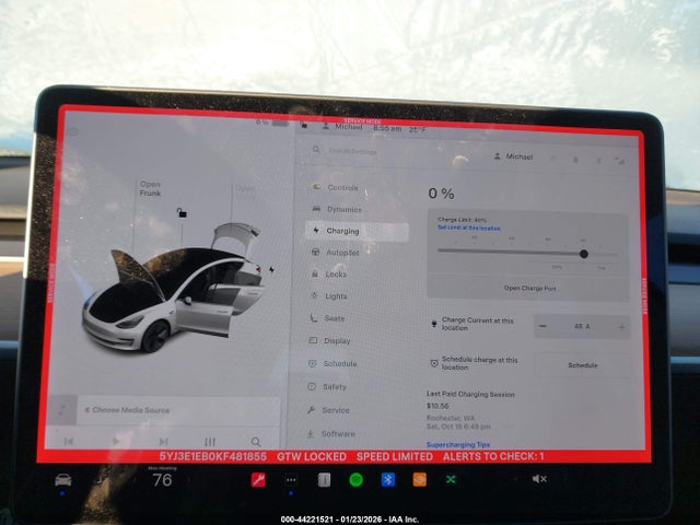 Tesla Model 3 Long Range/performance 2019 5YJ3E1EB0KF481855 Image 18